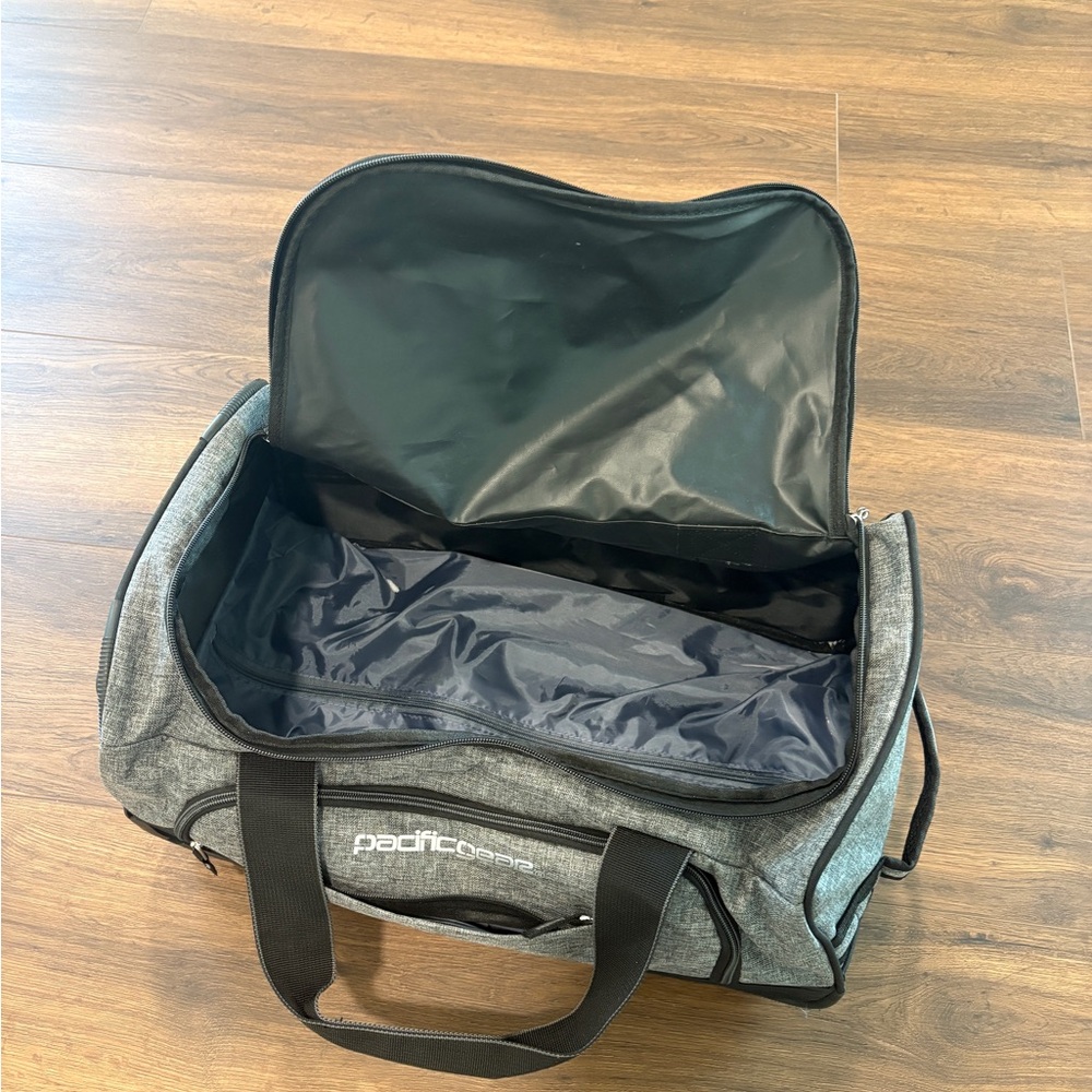 Gray Duffel Bag